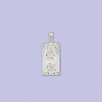 Dije Bulto de Plata .925 Silueta de la Santa Muerte mod. 2730