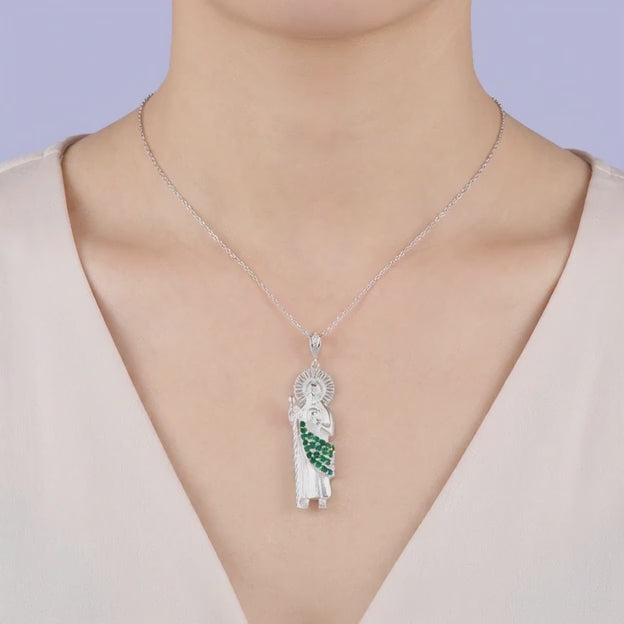 Dije Bulto de Plata .925 San Judas Religioso mod. 2069