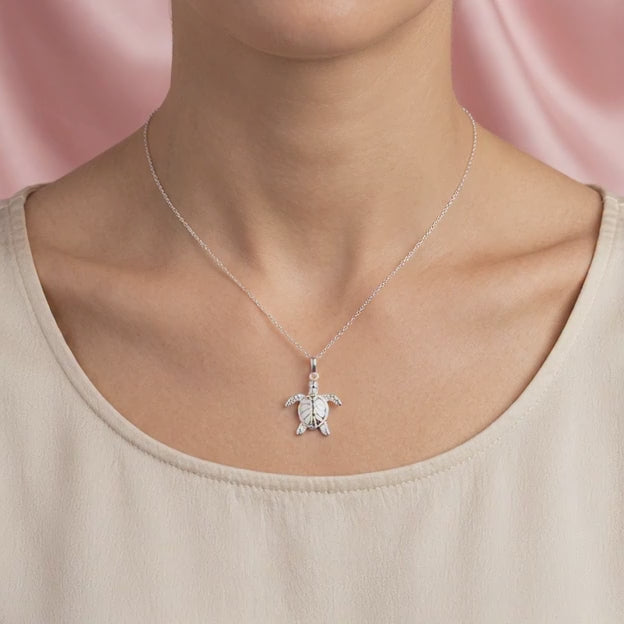 Dije de Plata .925 Mini Tortuga Lisa mod. 2311