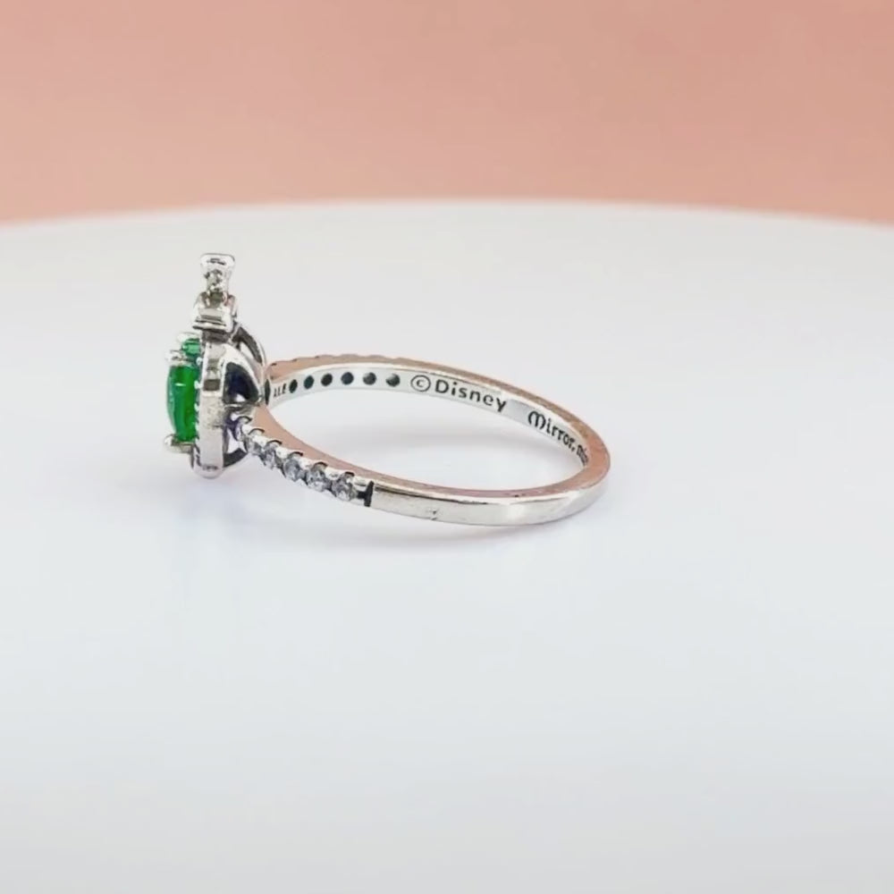 Anillo de Plata .925 Snow White con Corazón de Zirconia Brillante mod. 1398