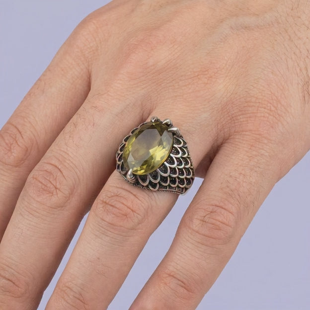 Anillo de Plata .925 Diseño Especial Brillante mod. 2001