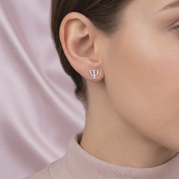 Arete de Plata .925 de Psicología mod.3005