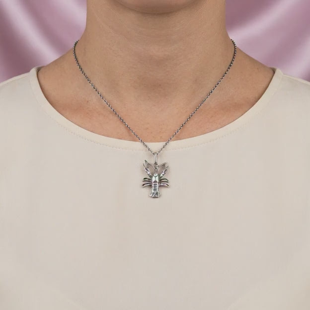 Dije de Plata .925 Langosta Lisa mod. 2312