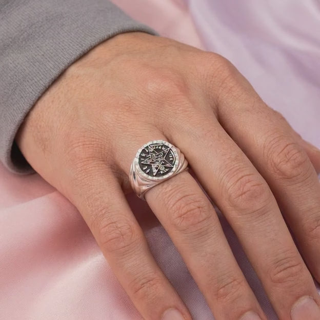 Anillo de Plata .925 Tetragamatron mod. 2265