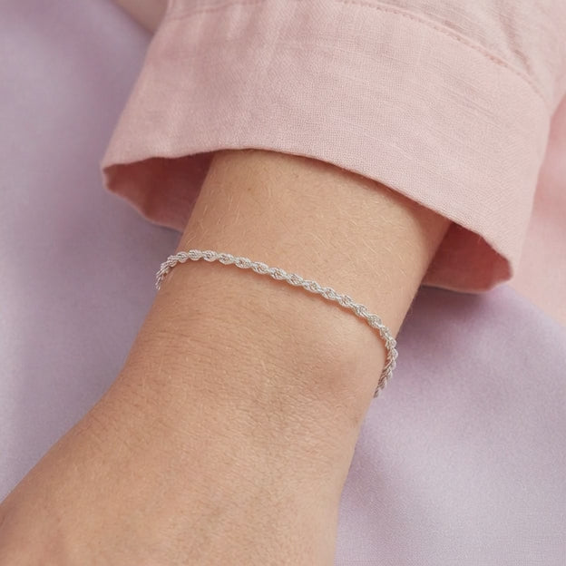 Pulsera de Plata .925 Torsal Fina mod. 2139